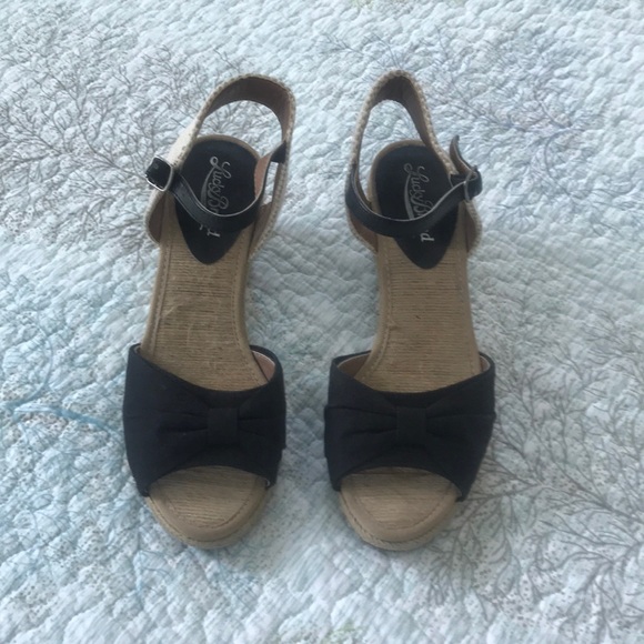 Lucky brand wedge sandals - Picture 1 of 4